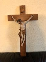 Sehr schönes altes Kruzifix/ Jesuskreuz 70cm Baden-Württemberg - Karlsruhe Vorschau