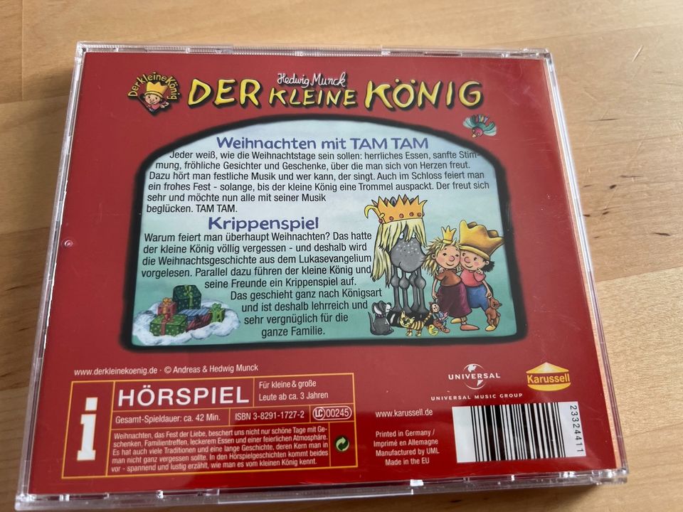 Der kleine König „Die Weihnachtsgeschichte“ CD in Rheinfelden (Baden)