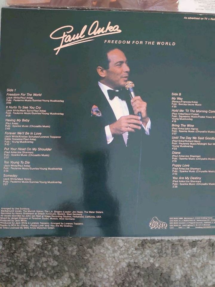 Vinyl Schallplatten Carpendale Bonnie Bianco Paul Anka Al Bano in Leipzig