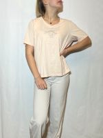 Vintage Atelier GS T-Shirt Shirt Glitzer Creme Baumwolle Gr XL Nordrhein-Westfalen - Sankt Augustin Vorschau