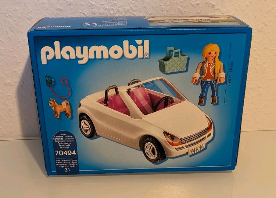 Playmobil Cabrio Auto, City Life NEU! in Quarnbek
