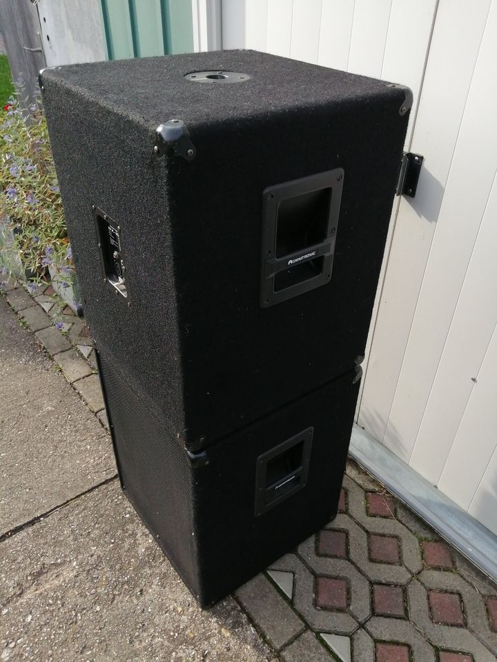 Disco Lautsprecher Omnitronic BX-1550 Subwoofer 500W Subwoofer in Weimar