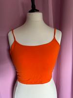 Shein Crop Top orange bauchfreies Oberteil Größe L Saarland - Wadgassen Vorschau