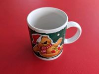 1980er Tasse Bär Weihnachten Henkelbecher becher Teddybär D. 8 cm Rheinland-Pfalz - Pirmasens Vorschau