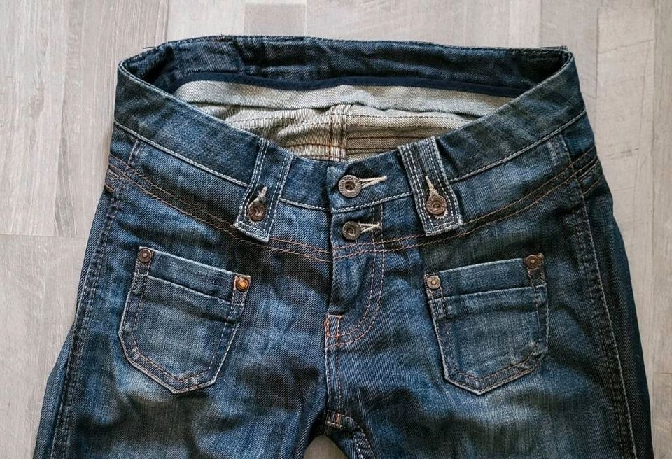 Original Pepe Portobello Jeans 25/34 Bootcut Schlagjeans in Berndroth