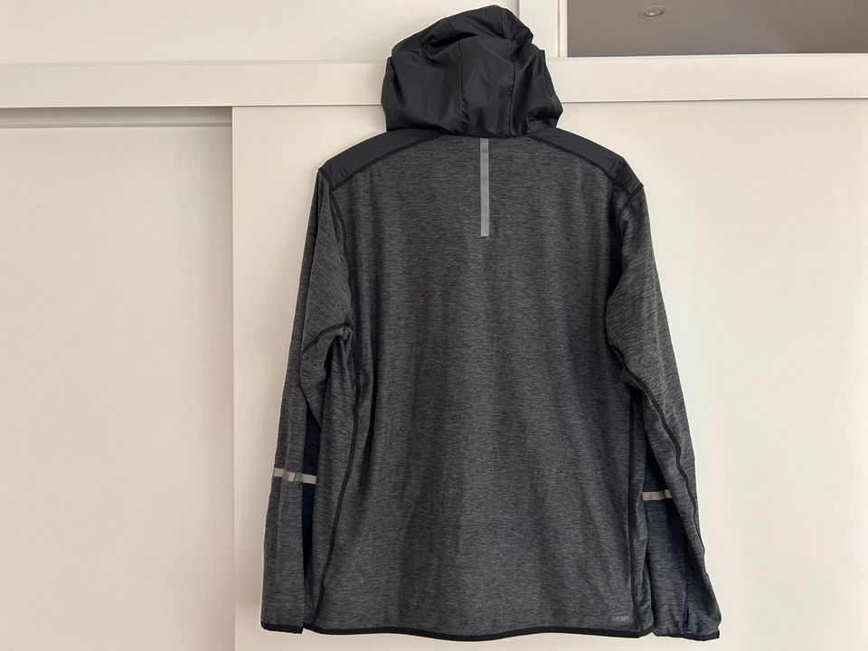 New Balance Laufjacke grau schwarz XL Reißverschluß Taschen neu in Köln