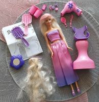 Mattel Barbie blond lange Haare Friseurin Zubehör Kleidung Bayern - Niederalteich Vorschau