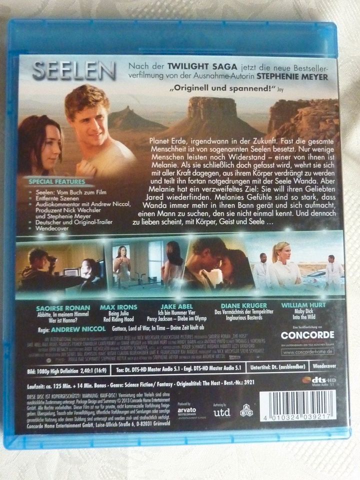 Seelen - Glaube, Kämpfe, Liebe - Blu-Ray- neuw  - twilight in Gevelsberg