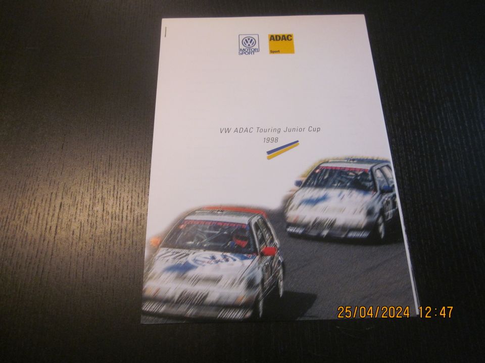 VW ADAC Touring Junior Cup 1998 NEU in Braunschweig