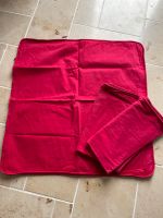 3 Ikea Jeremy Kissenbezug 65X65 rot robuster Stoff Sachsen - Hoyerswerda Vorschau