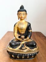 Feuervergoldeter Buddha Amitabha aus Nepal. Bronze 21cm Bayern - Neufahrn Vorschau