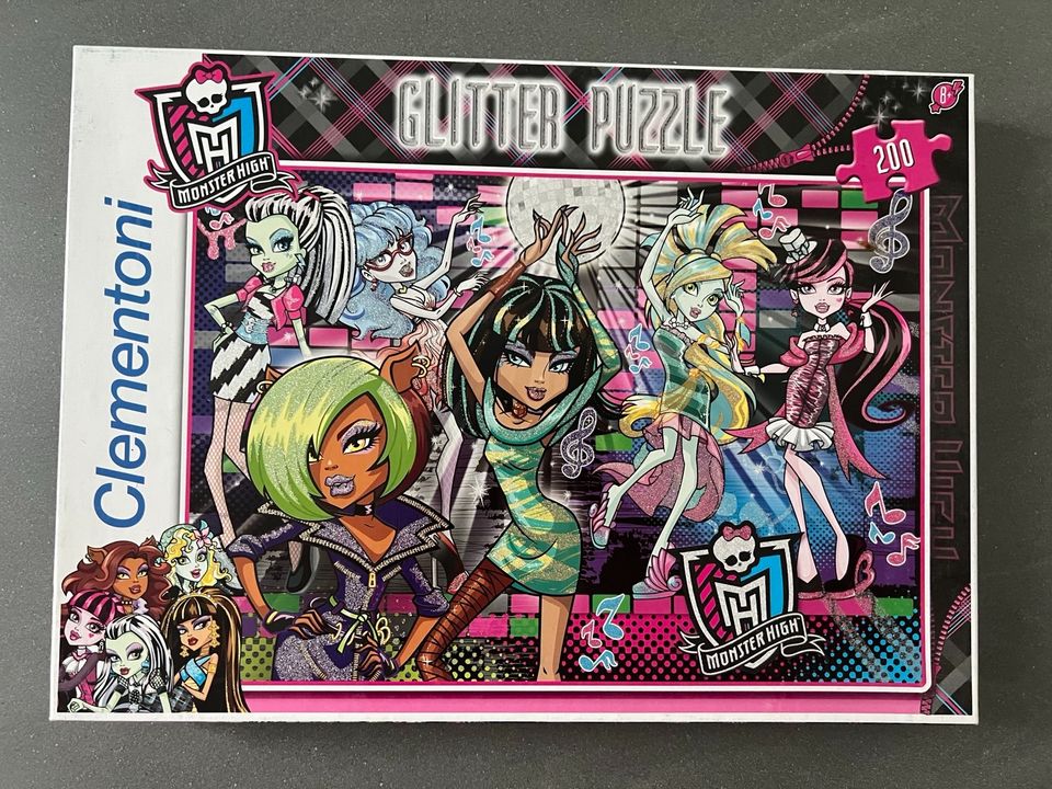 Clementoni Monster High Glitter Puzzle 200 in Gundersheim