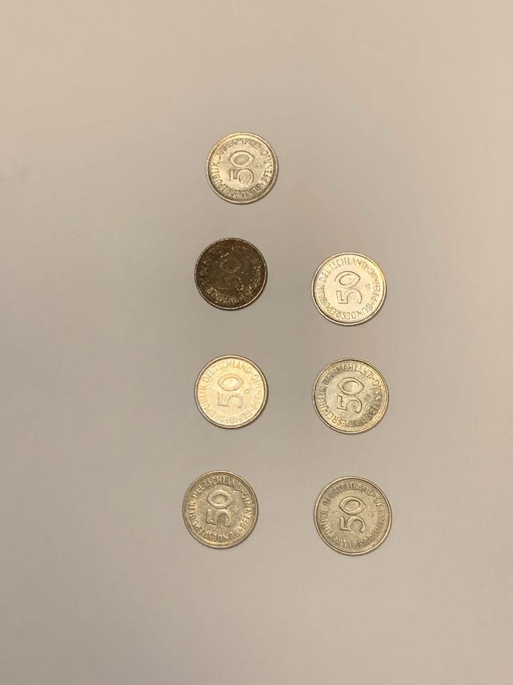 50 Pfennig 1969-1993 in Berlin