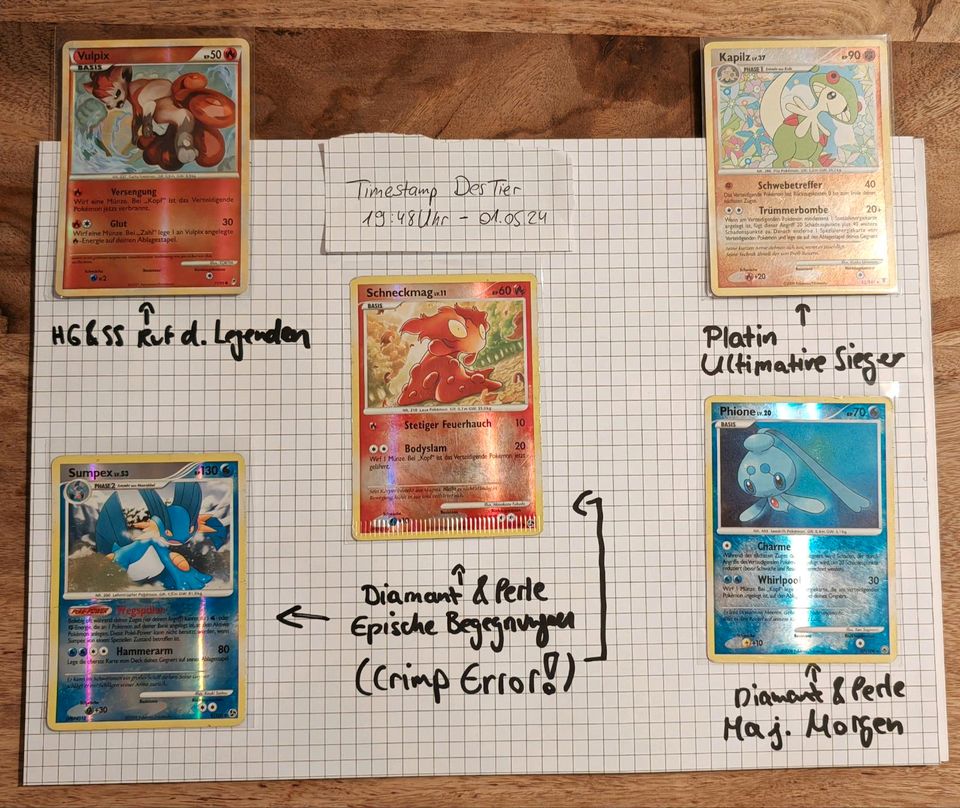 Pokemon Sammlung Deutsch Englisch Karten Vintage Retro Vintage in Heidelberg