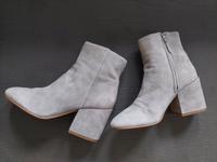 Sam Edelman Stiefeletten 37 Leder taupe Schuhe grau beige TOP Bayern - Goldbach Vorschau