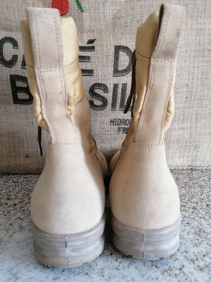 Original Bundeswehr Baltes Desert Boots BW Stiefel BW 300 Gr.46 in Mandelbachtal