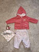 Mädchen Fleece Set Jacke Hose Schnuffeltuch Peter Rabbit Gr. 74 Baden-Württemberg - Leimen Vorschau