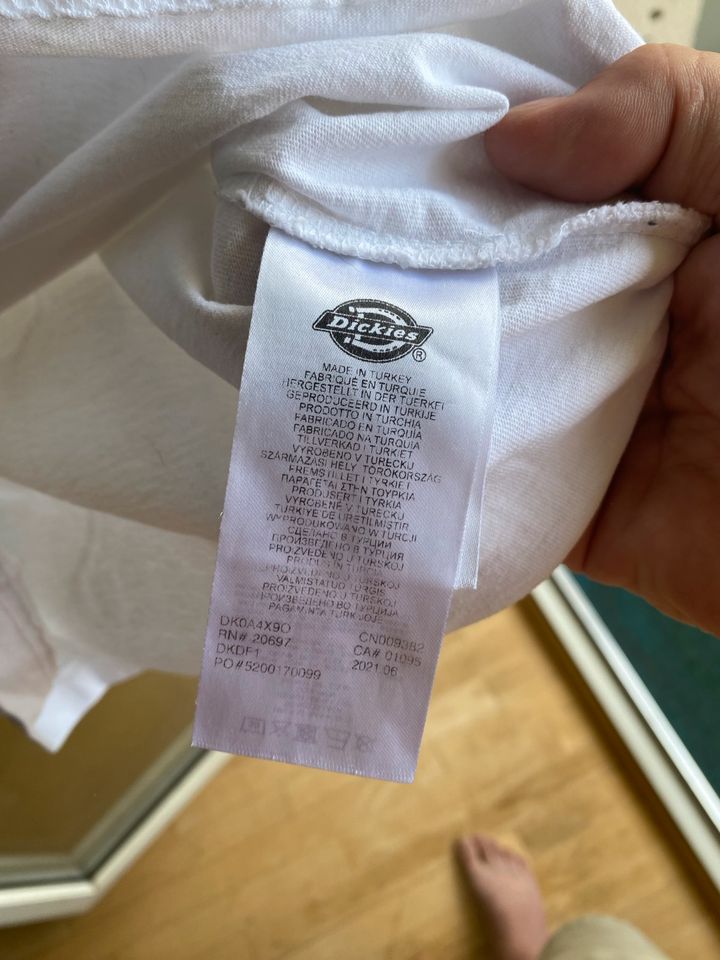 Dickies T-Shirt Gr. M/L weiß NEUWERTIG NP 35€ in München