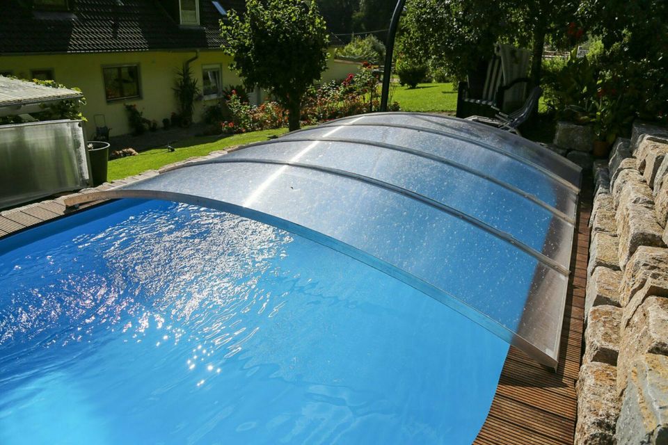 FlexiRoof Light Bausatz Poolabdeckung - Poolüberdachung Selbstbau in Bad Waldsee