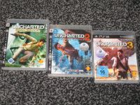 PS3 Uncharted: Drakes Schicksal + Uncharted 2 + 3 Playstation 3 Niedersachsen - Wilhelmshaven Vorschau