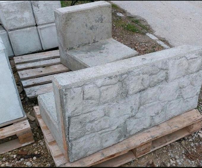 Beton L Steine 180x60x60 Beton Lego* Betonblock in Rennertshofen