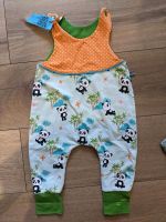 Strampler Spieler Latzhose Bio Öko Panda Handmade Nordrhein-Westfalen - Windeck Vorschau