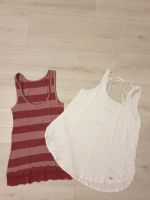 Hollister ESPRIT Sommer Tops Shirt Gr. S Top Spitze Baumwolle rot Bayern - Röllbach Vorschau