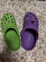 Crocs Gr. 35 Grün/lila Mecklenburg-Strelitz - Landkreis - Neustrelitz Vorschau