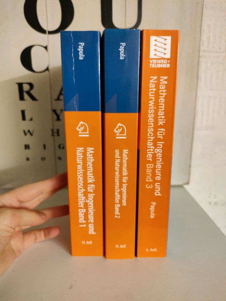 Papula Bände 1-3 Mathematik für Naturwissenschaftler in Kiel