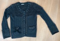 Schwarze chice u lässige Designer-Strickjacke, wie neu München - Bogenhausen Vorschau