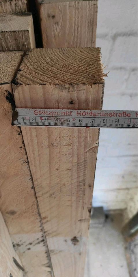 Holzbalken in Mettmann