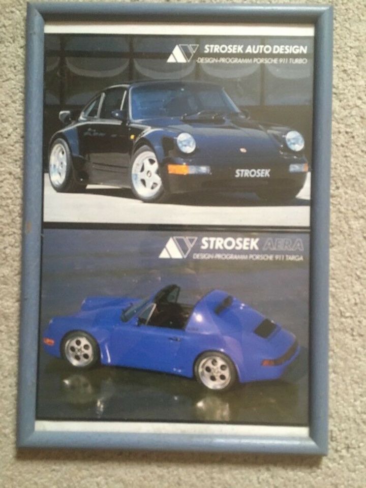 Porsche 911 Turbo 911 Targa Strossek Poster Bild 2 mal 30X21 in Weilheim i.OB