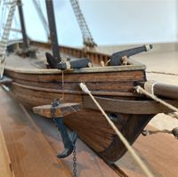 Altes Modell Segelschiff Holzschiff Schleswig-Holstein - Lübeck Vorschau