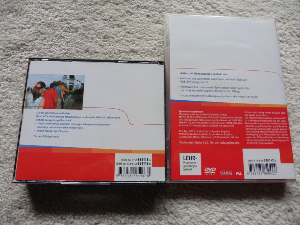 Englisch Training - RED LINE 1-3 - je 3 DVDs inkl. Video DVDs in Brinkum (Ostfriesland)