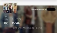 NEU 1 Ticket für Tool-Konzert am 8. Juni 2024 in Berlin Mitte - Gesundbrunnen Vorschau