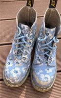 Doc Martens Stiefel hellblau Blumen Gr. 34 Bayern - Graben (Lechfeld) Vorschau