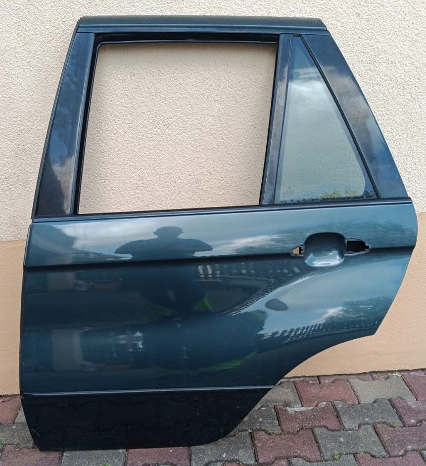 BMW X5 E53 Tür hinten links Farbe: (Orinoco Metallic) - Rostfrei! in Stimpfach