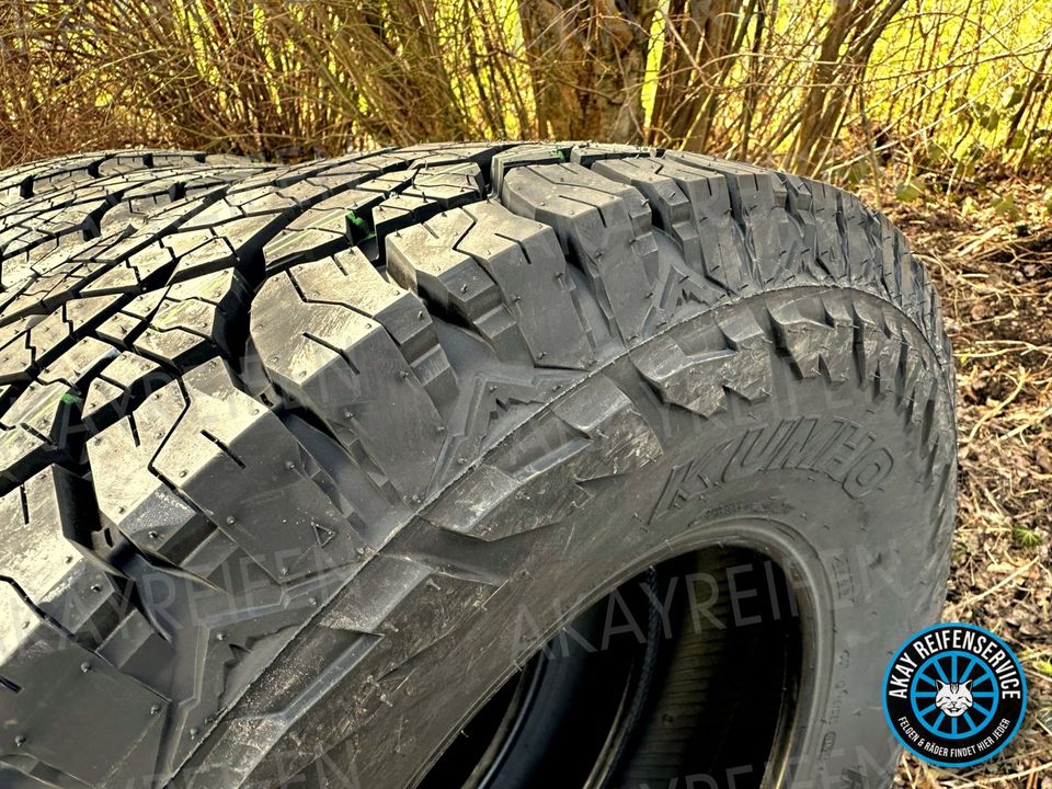 4x 245/75 R16 120S NEU ➡️ KUMHO AT52 ALL TERRAIN OFFROAD REIFEN ➡️ M+S GELÄNDE AT ALLWETTERREIFEN ALLWETTER GANZJAHRESREIFEN GANZJAHRES CHEVROLET GMC FORD JEEP MERCEDES SPRINTER G NISSAN DODGE PICK UP in Melle