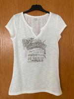 T-Shirt weiß mit Print von S.Oliver Bayern - Geiselhöring Vorschau