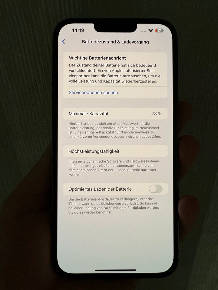 Apple Iphone 13 Pro Max 128 GB (Gebraucht) in Hannover