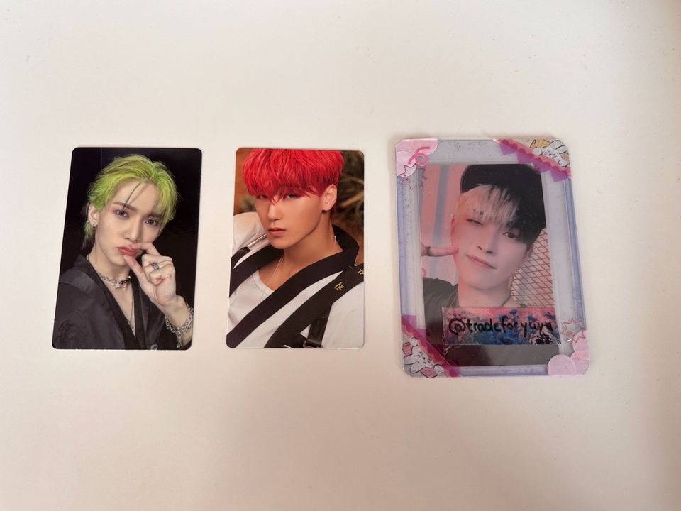 WTT ATEEZ Yeosang & San Album PCs „ EP: fin: will “ —> Hongjoong in Backnang