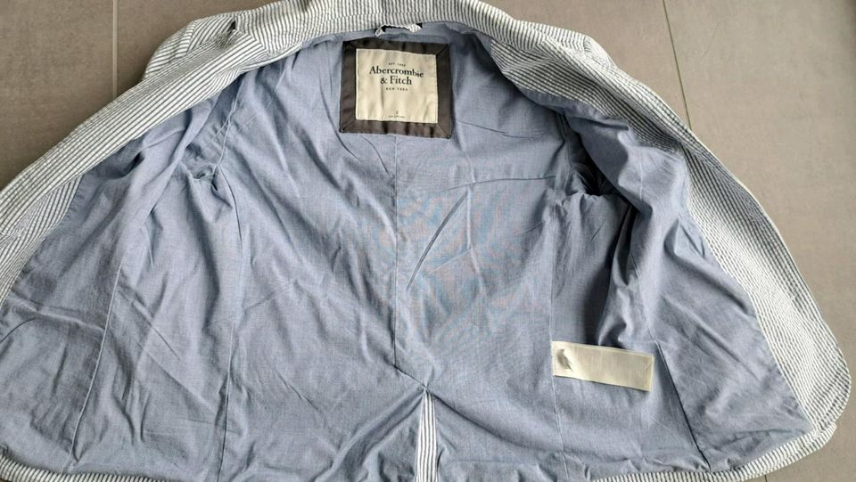 Abercrombi &Fitch Blazer Jacke gestreift Größe S in Raesfeld