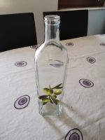 Dekorative Ölflasche aus Glas im Olivendesign, 30 cm hoch Baden-Württemberg - Karlsruhe Vorschau
