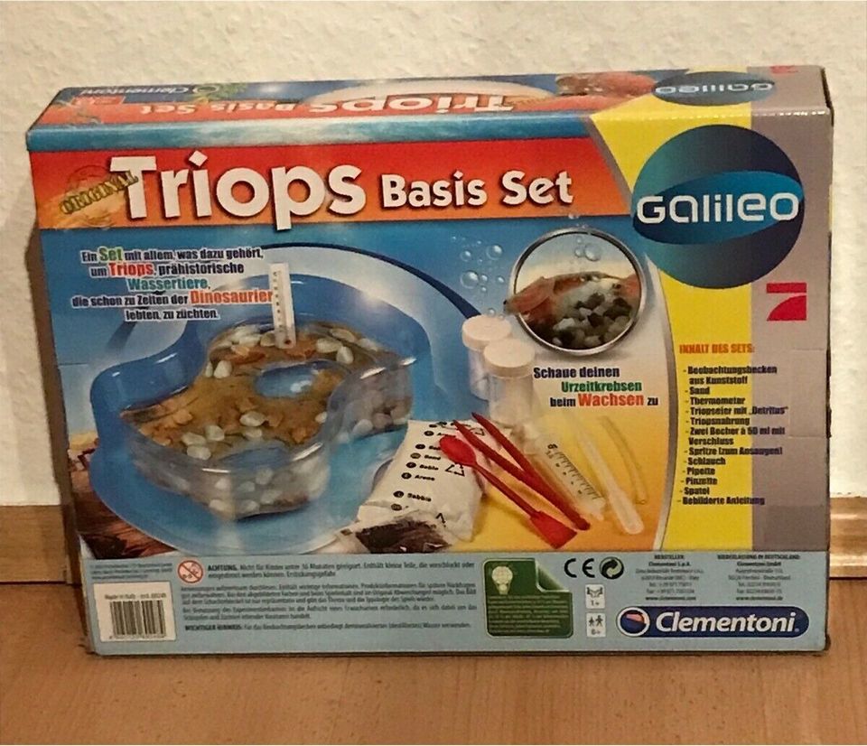 TRIOPS BASIS SET CLEMENTONI GALILEO NEU OVP in Adorf-Vogtland