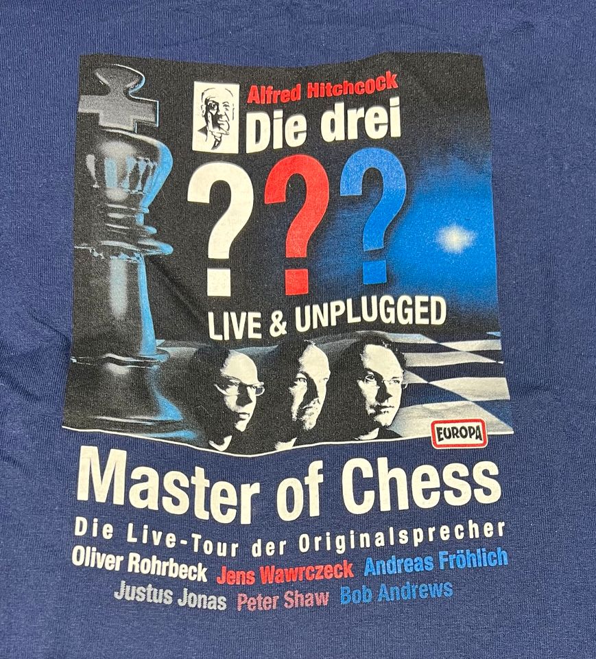 Rarität! Drei Fragezeichen Tour Shirt 2002 Größe M neu in Westerrönfeld