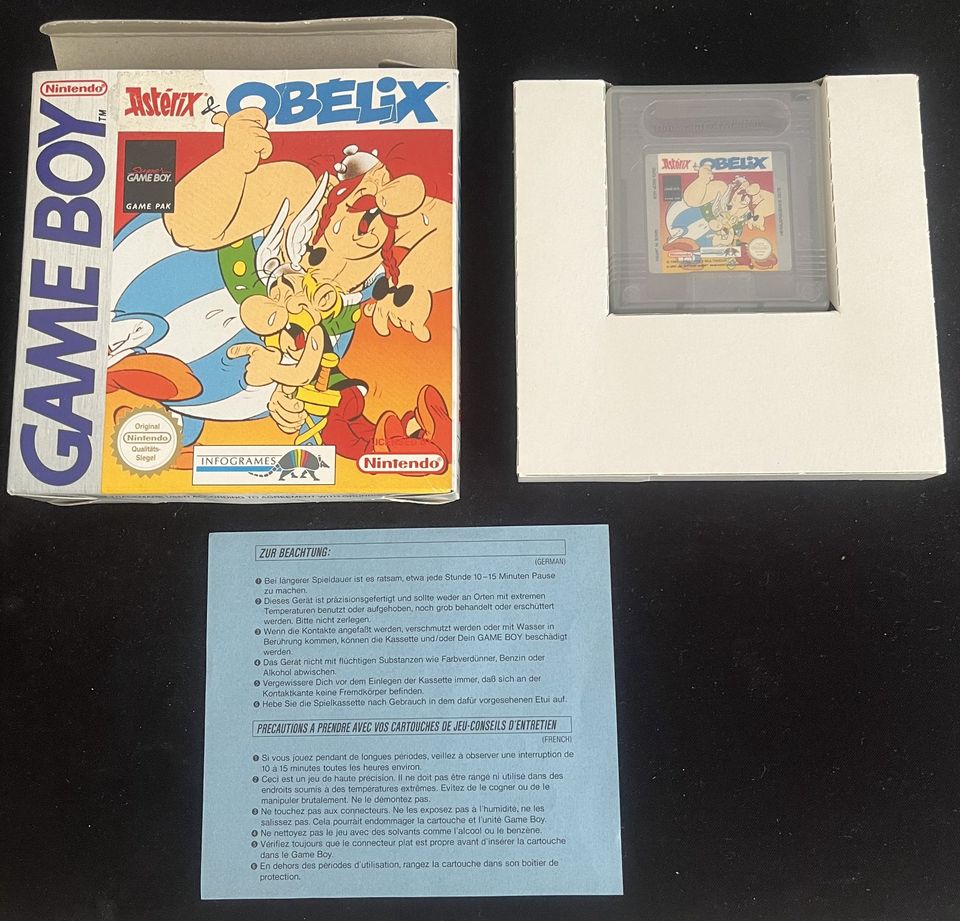 Asterix und Obelix Game Boy Spiel OVP ohne Anleitung in Gelsenkirchen