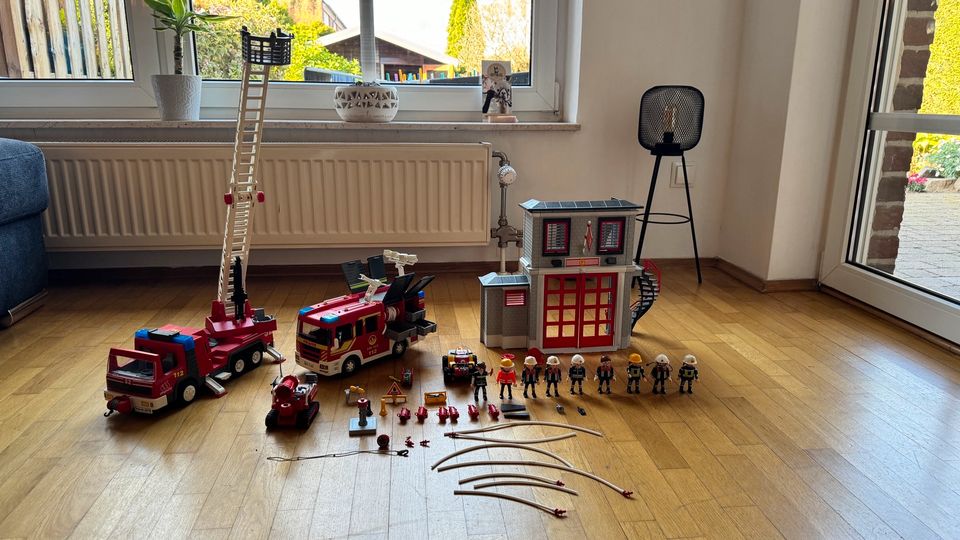 Playmobil Feuerwehr - komplett Set - in Bocholt