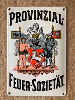 Provinzial - Feuersozietät Wappen Emaille Schild Hessen - Rosbach (v d Höhe) Vorschau