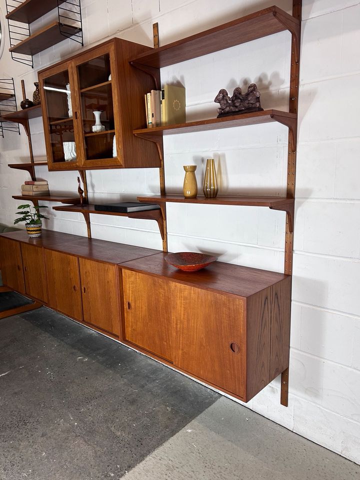 Vintage Teak HG FURNITURE Regalsystem danish 60er Sideboard in Delmenhorst