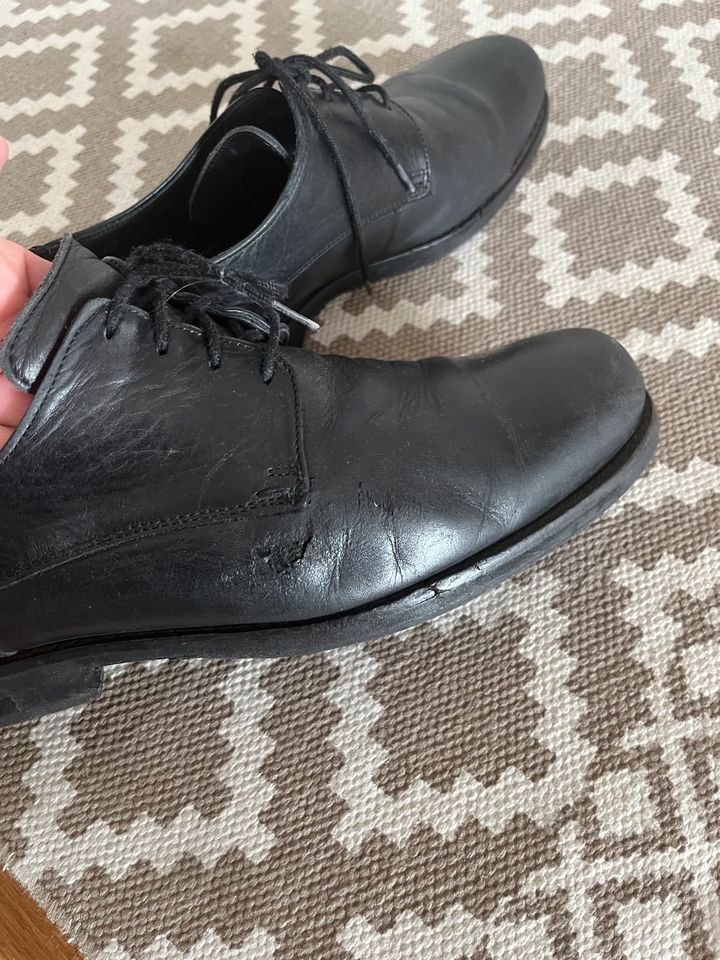 ❤️ Lloyd Schuhe / Lederschuhe Herren Gr.44 / Schnürschuhe schwarz in Hamburg